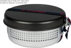 Trangia 35-5 UL/BL Sturmkocher Mit Antihaft-Geschirr, Spiritus, Schwarz -Trangia 86411 2