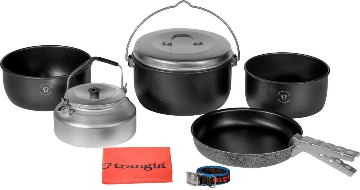 Trangia 24-T Camping Kochset, Aluminium, 8-teilig 1 Trangia 24-T Camping Kochset, Aluminium, 8-teilig