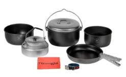 TRANGIA Camping-Set 24 TET - Kochgeschirr-Set Aus Ultralight Aluminium
