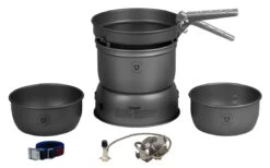 TRANGIA Complete Cooking System 27-1 HA/GB - Sturmkocher-Set Klein Aus Hartanodisiertem Aluminium Mit Gasbrenner