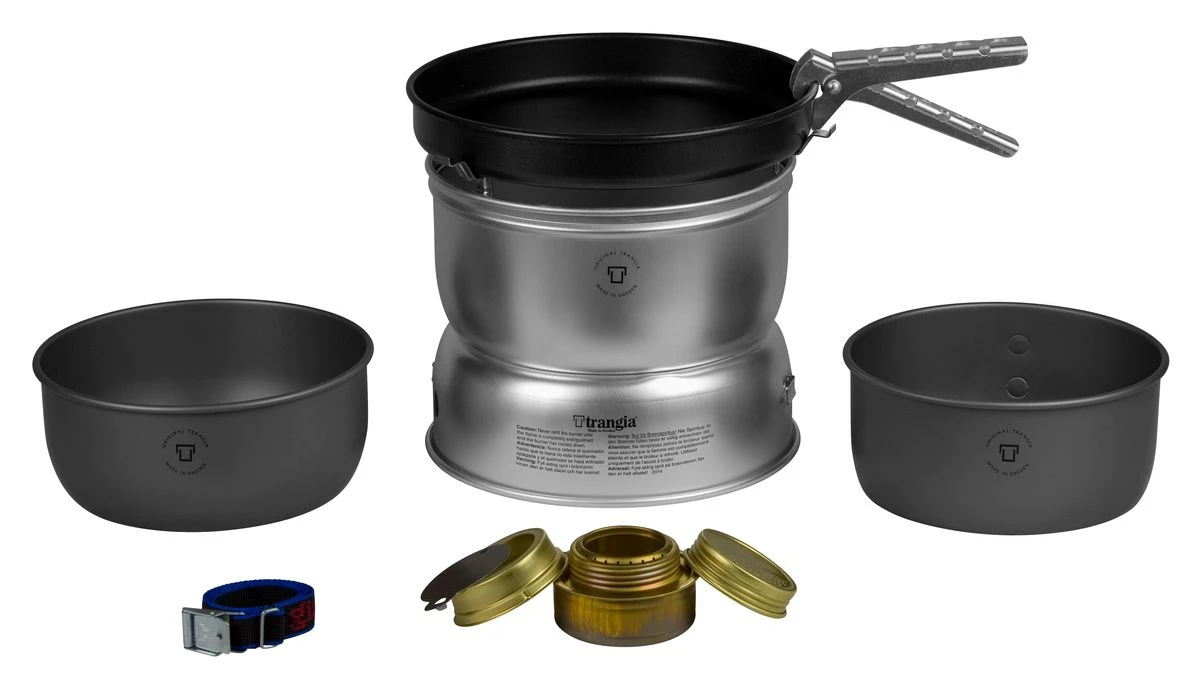 TRANGIA Sturmkocher 25-9 UL/HA - Sturmkocher-Set Groß Aus Hartanodisiertem Ultralight-Aluminium Mit Non-Stick-Pfanne 1 TRANGIA Sturmkocher 25-9 UL/HA - Sturmkocher-Set Groß Aus Hartanodisiertem Ultralight-Aluminium Mit Non-Stick-Pfanne