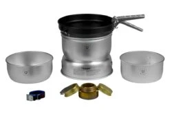 TRANGIA Sturmkocher 25-3 UL - Sturmkocher-Set Groß Aus Ultralight-Aluminium