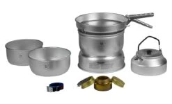 TRANGIA Sturmkocher 25-2 UL - Sturmkocher-Set Groß Aus Ultralight-Aluminium Mit Wasserkessel