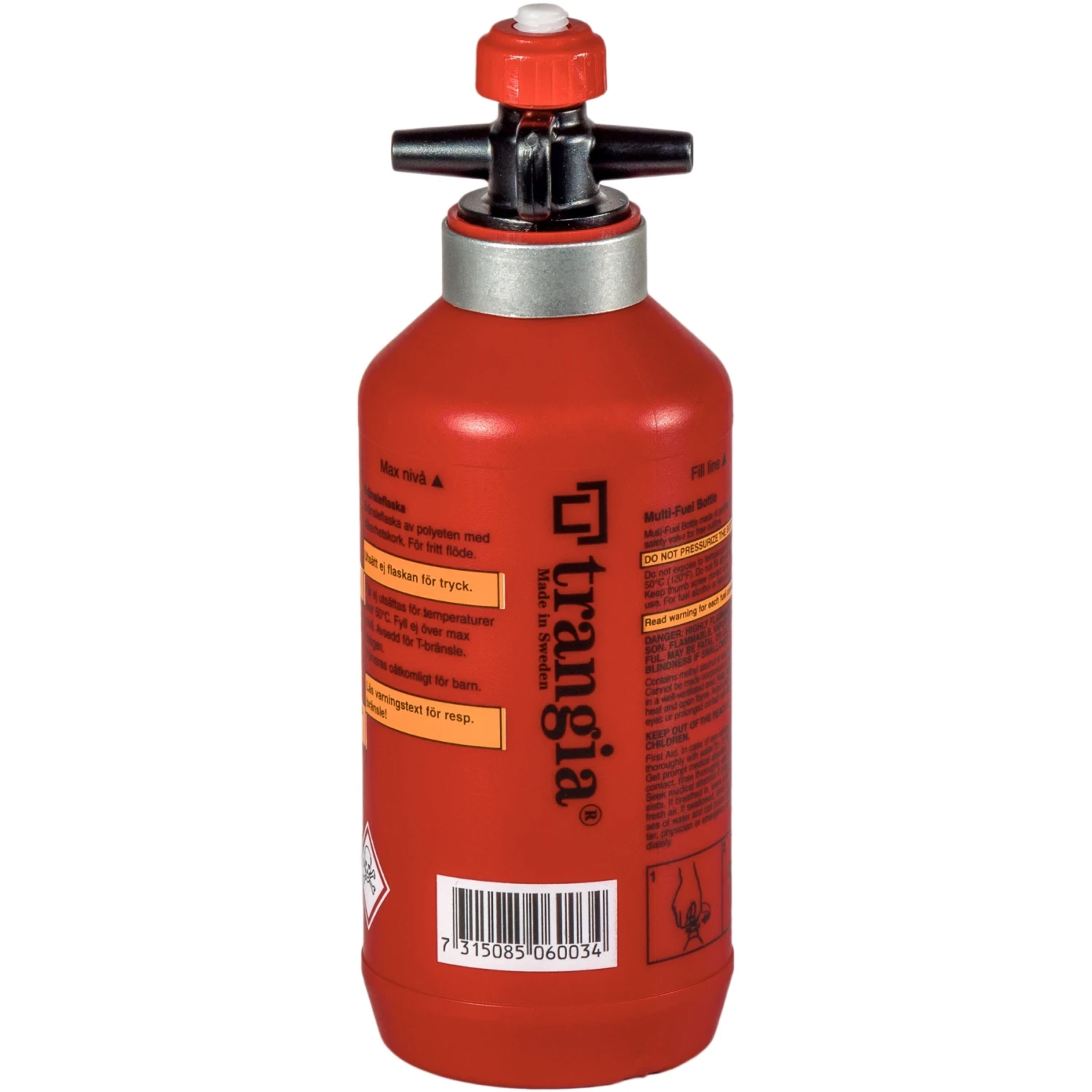 Trangia Brennstoffflasche 0,3 L - Red 1 Trangia Brennstoffflasche 0,3 L - Red