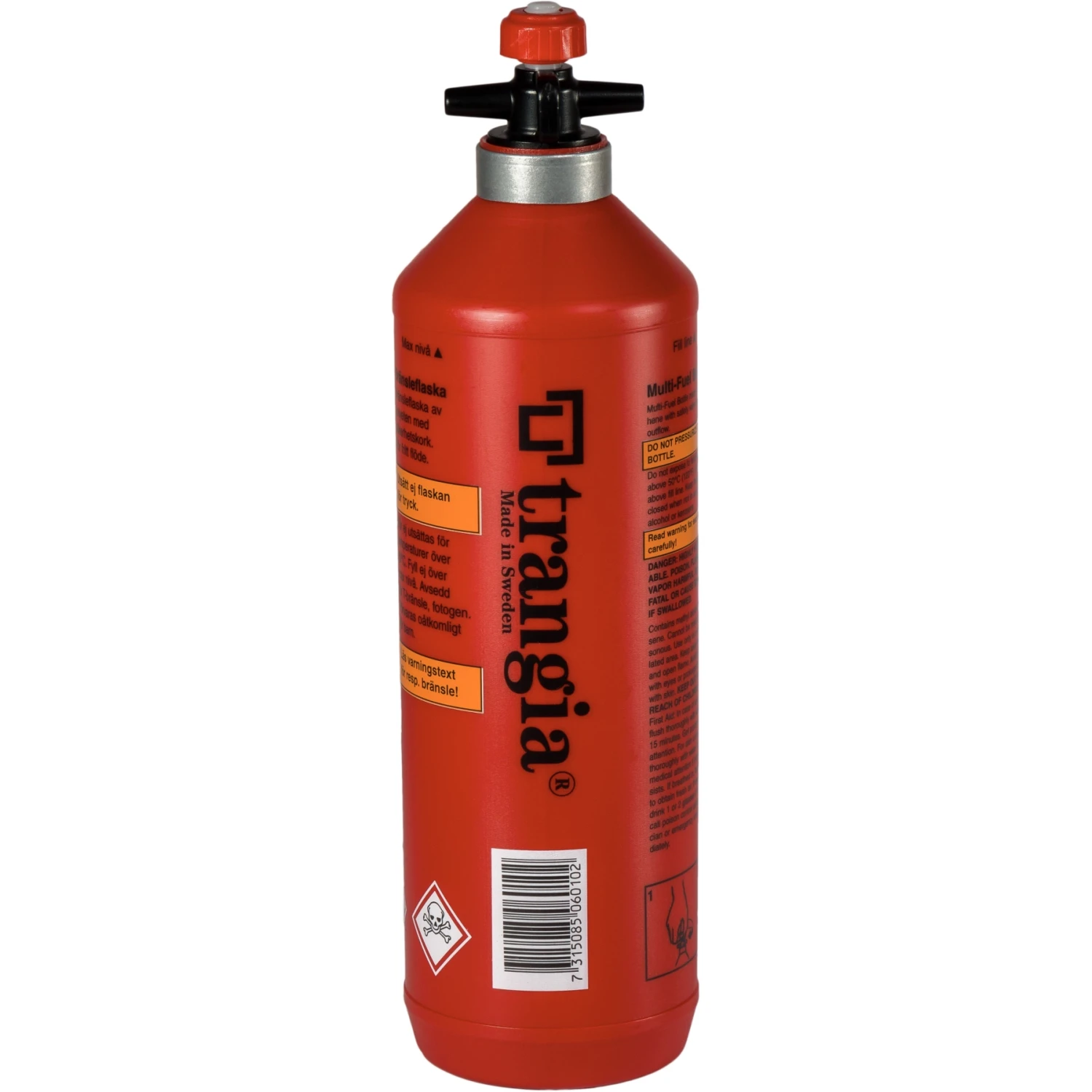 Trangia Brennstoffflasche 1,0 L - Red 1 Trangia Brennstoffflasche 1,0 L - Red