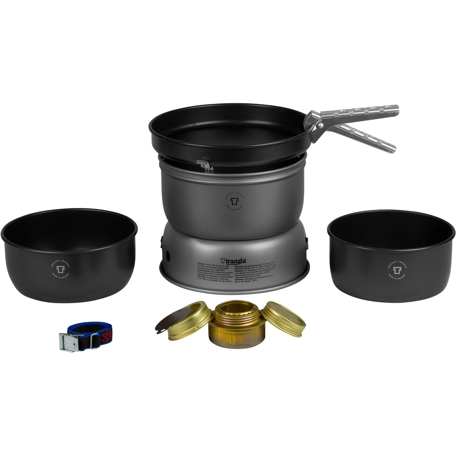 Trangia Sturmkocher Set Groß 25-5 HA Spiritus - Ohne Wasserkessel 1 Trangia Sturmkocher Set Groß 25-5 HA Spiritus - Ohne Wasserkessel