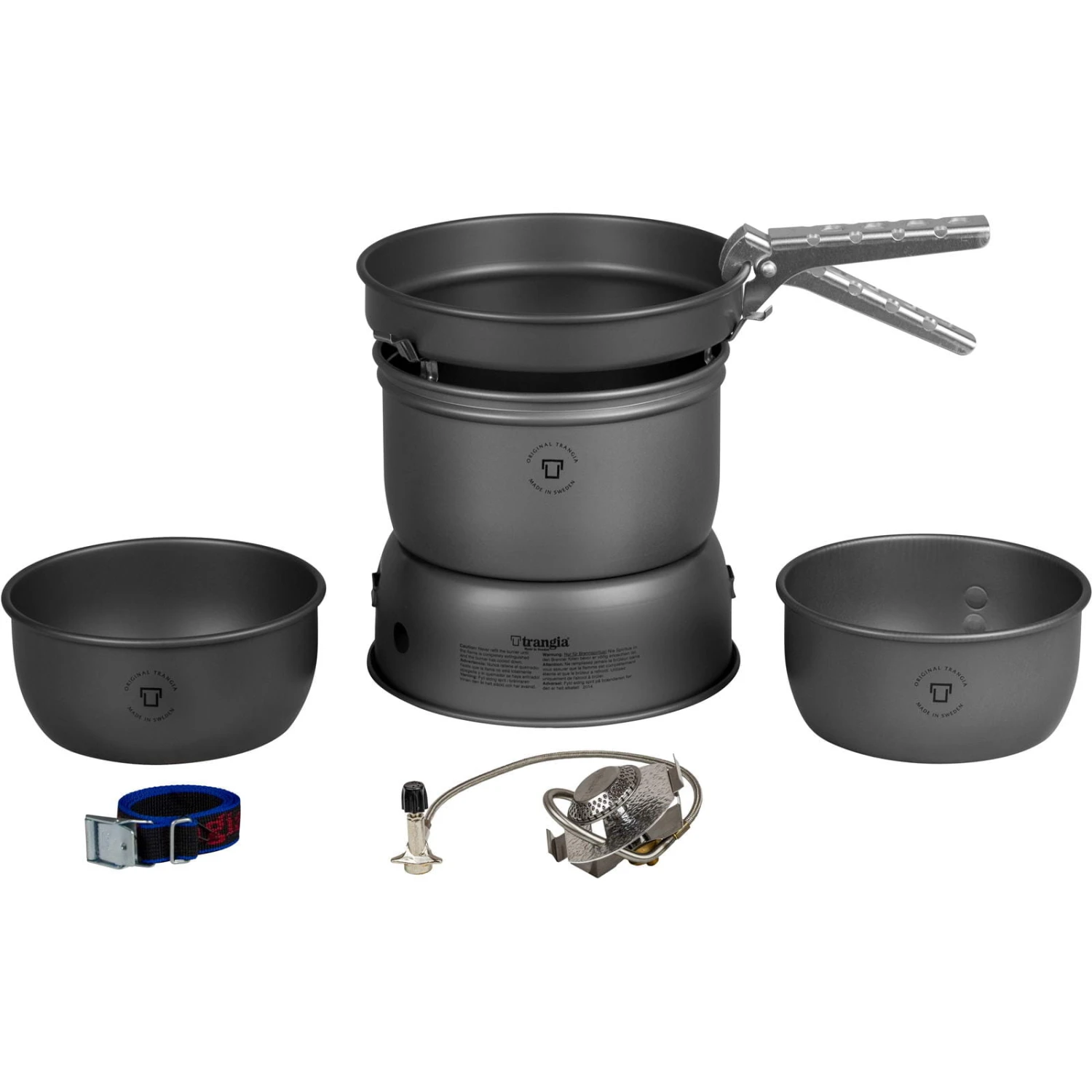 Trangia Sturmkocher Set Klein 27-1 HA Gas - Ohne Wasserkessel